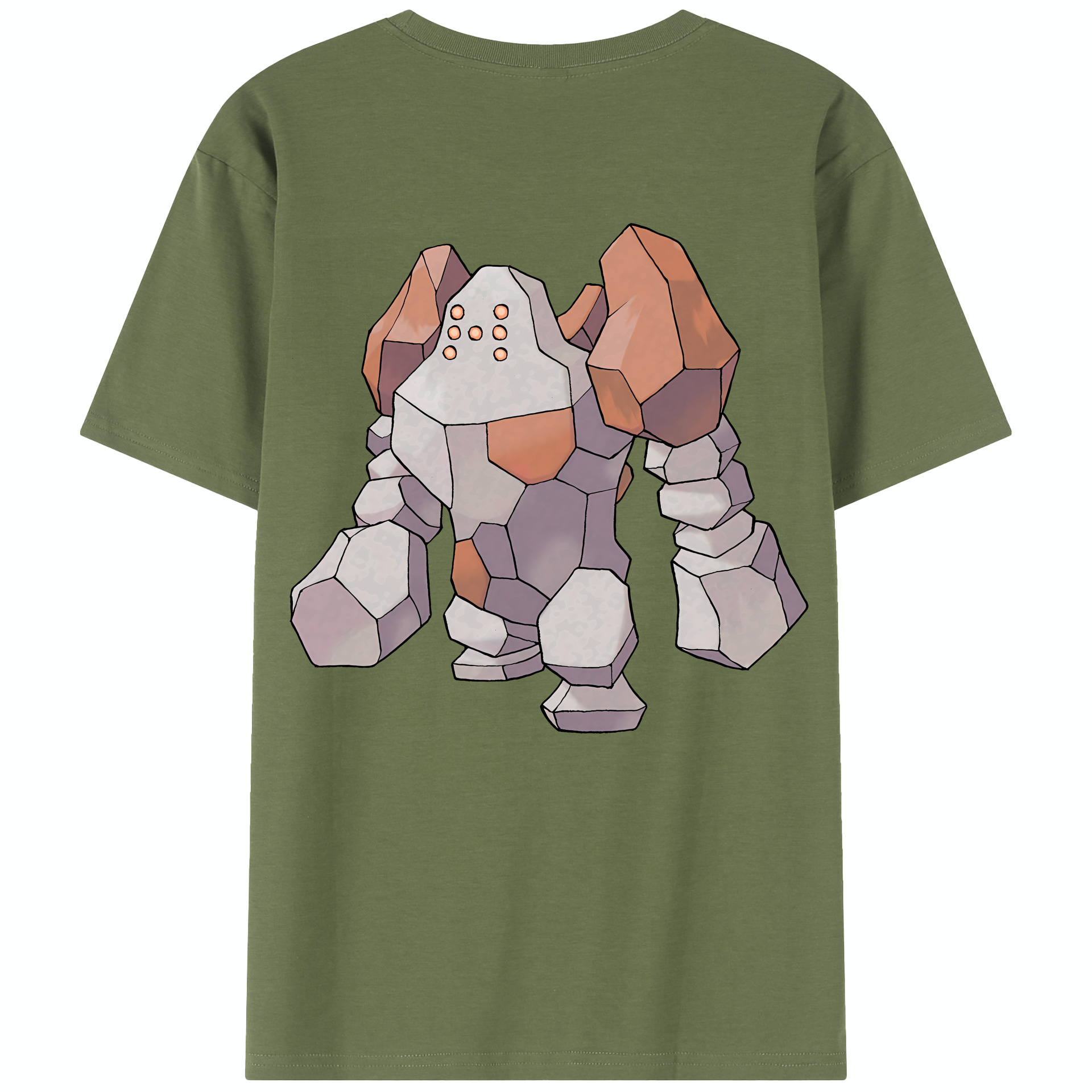 （画像用） ポケットモンスター Pokémon 綿100％半袖Tシャツ（背面プリント）